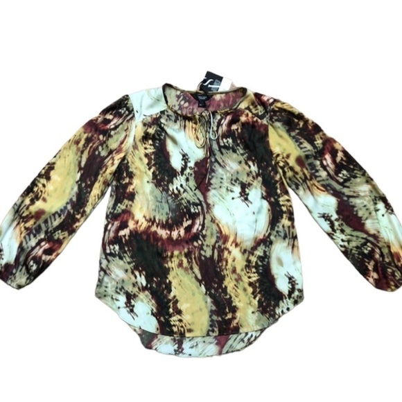 Silky Blouse by Simply Vera NWT - Picture 6 of 9